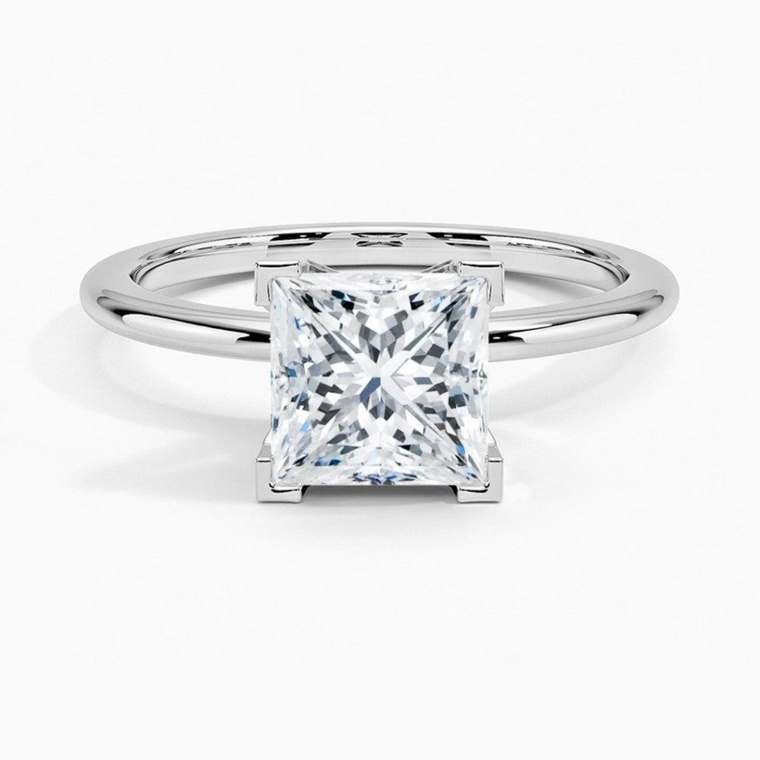 Majestic Princess Shape Engagement Ring
