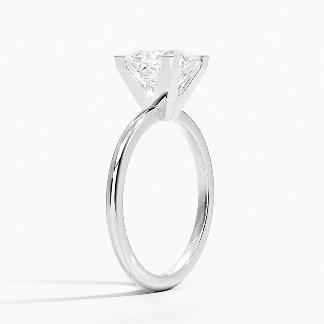 Majestic Princess Shape Engagement Ring