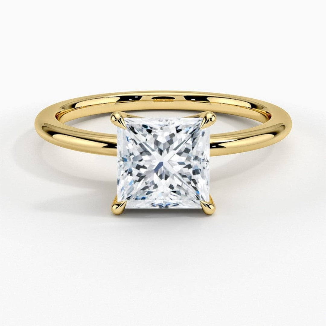 Time-Honored Princess Cut Diamond Ring