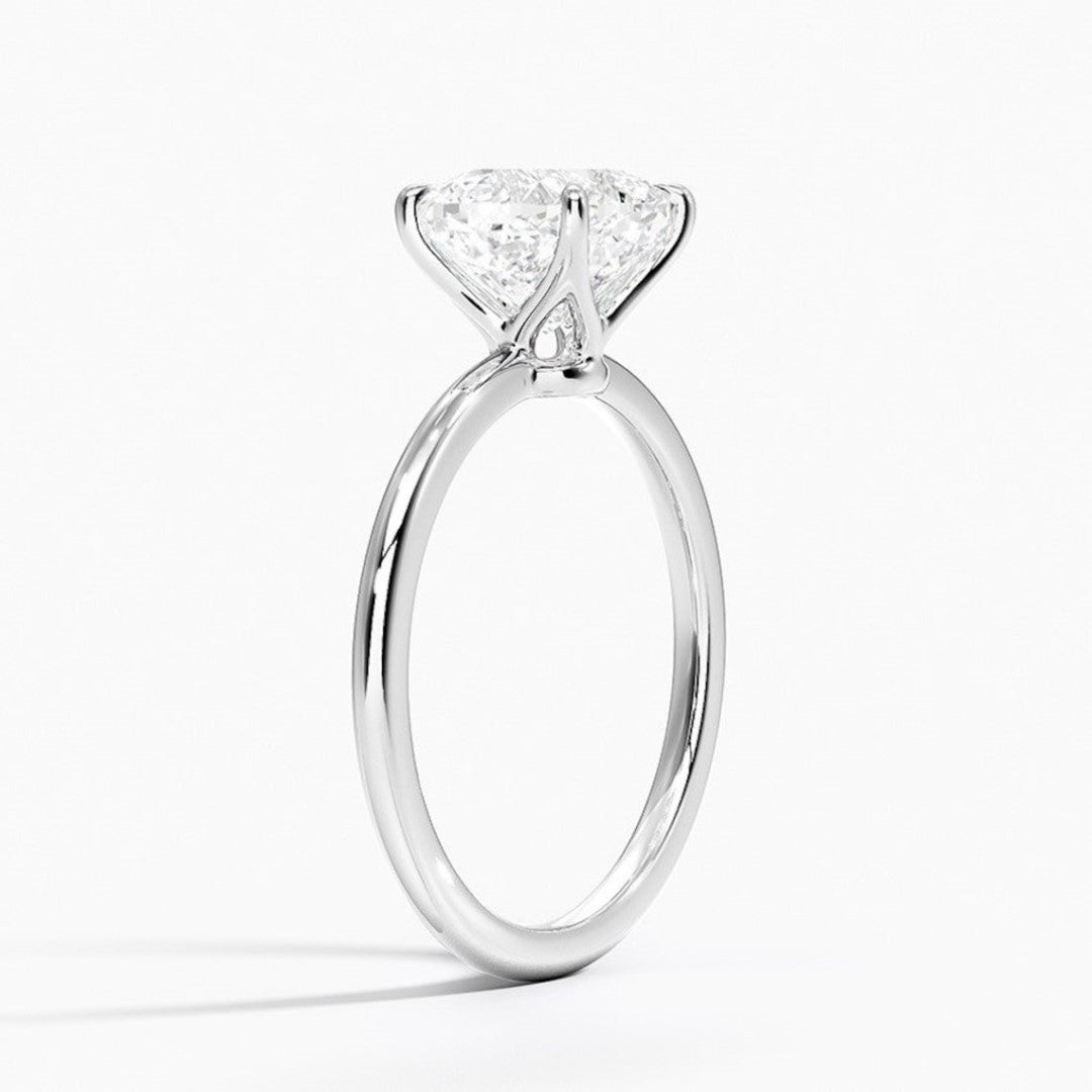 Royal Cushion Shape Solitaire Ring