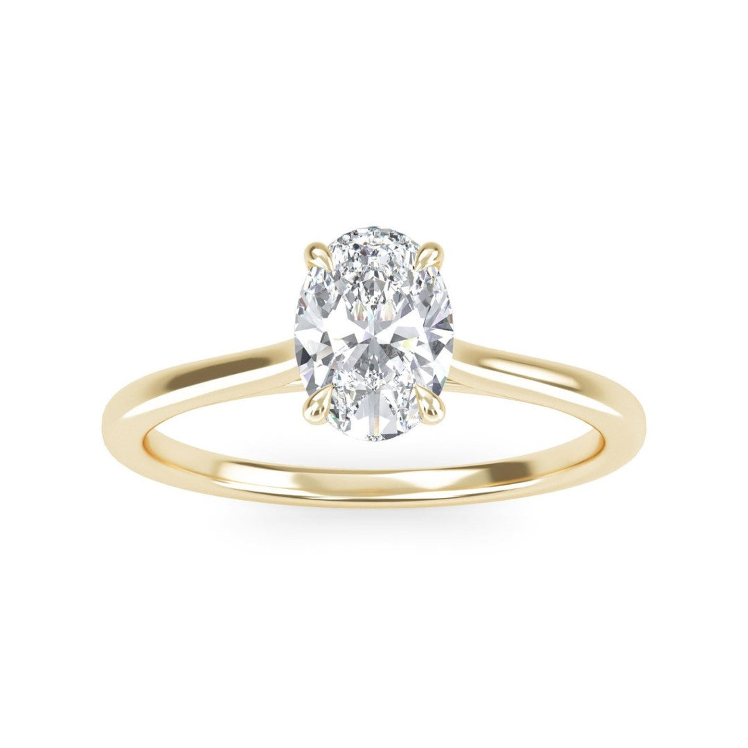 Timeless Oval Cut Wedding Ring