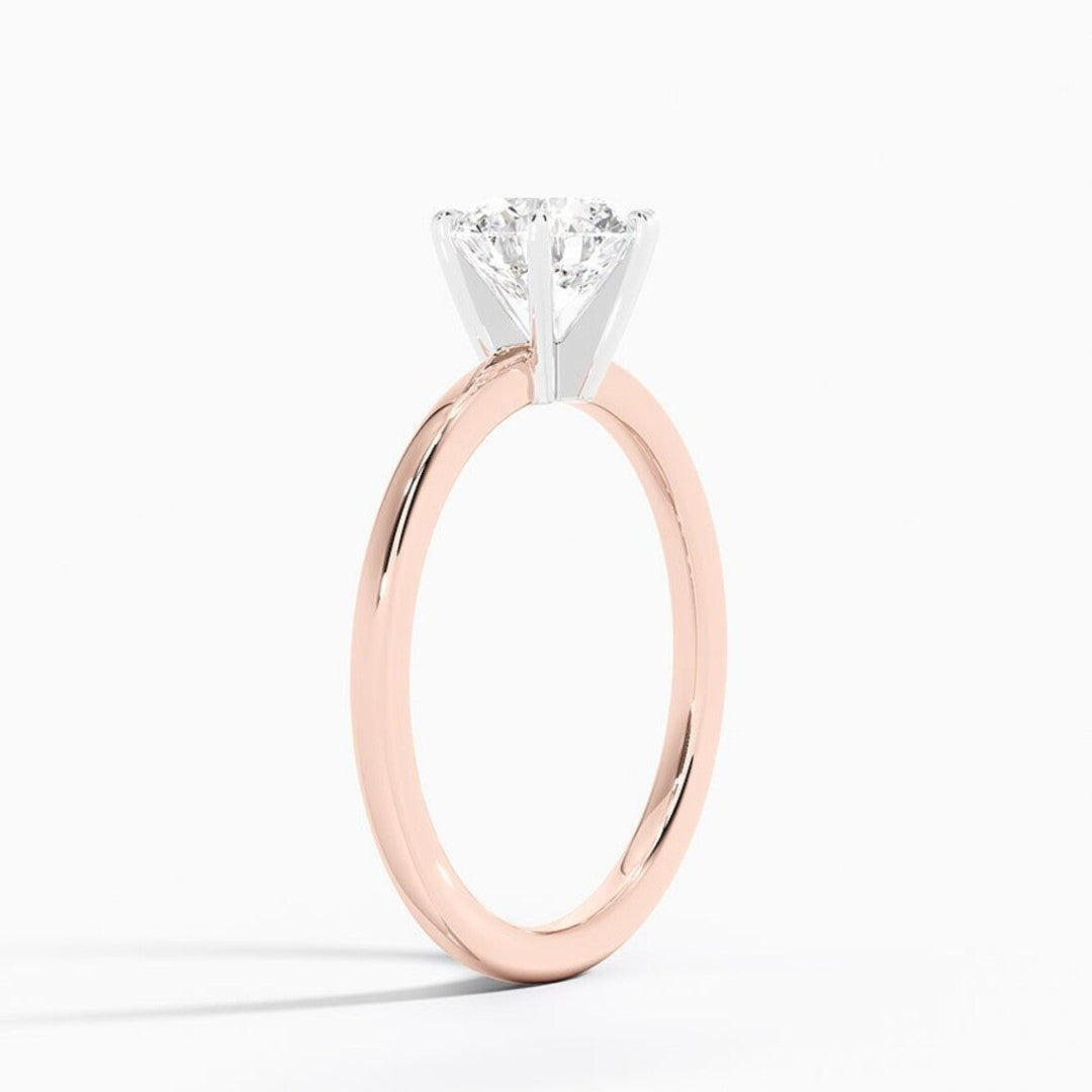 Beauty Round Cut Solitaire Ring