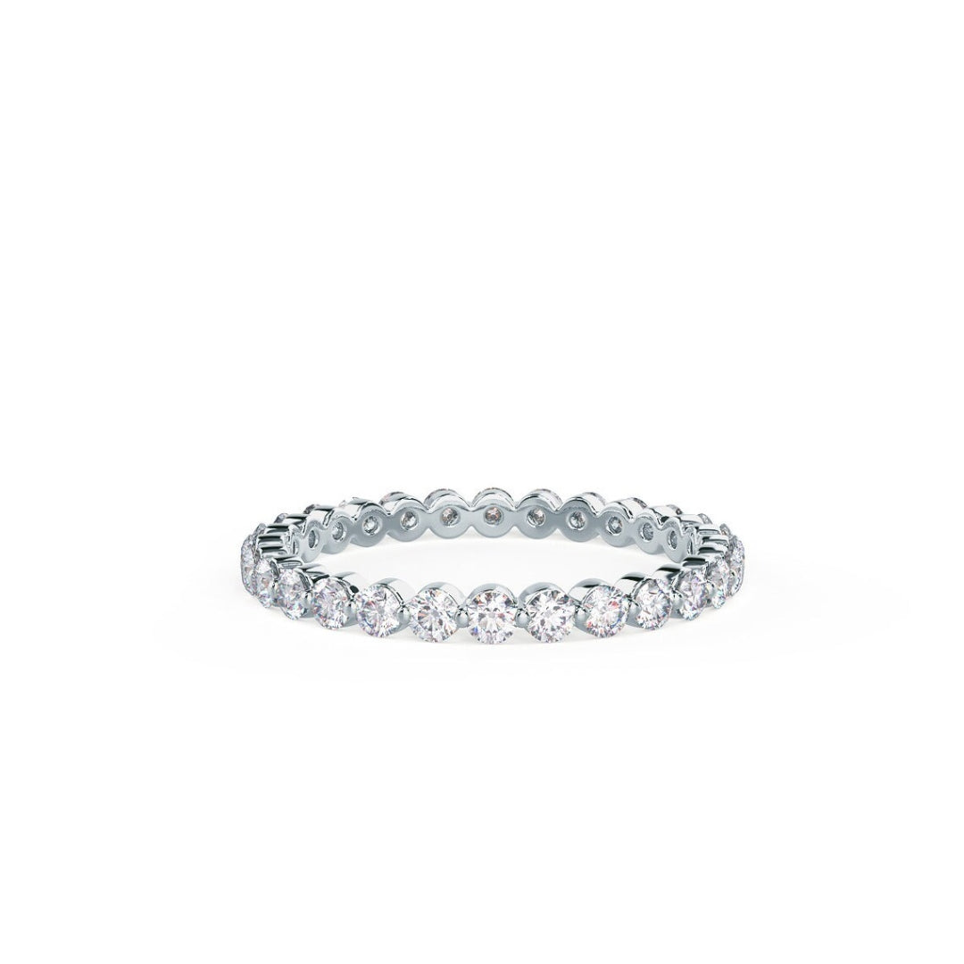 Fanciable Round Cut Diamond Band