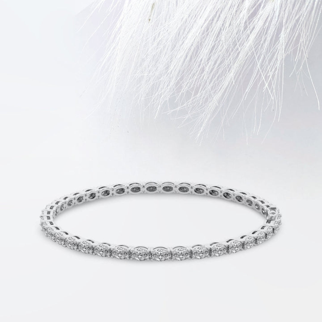 Sparkle Oval Diamond Bracelet