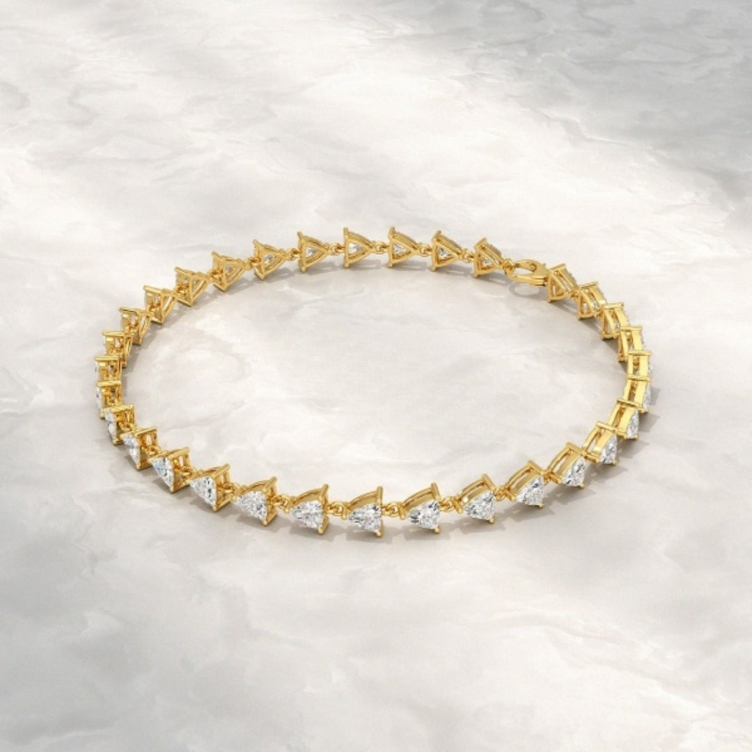 Top-Notch Trillion Diamond Bracelet