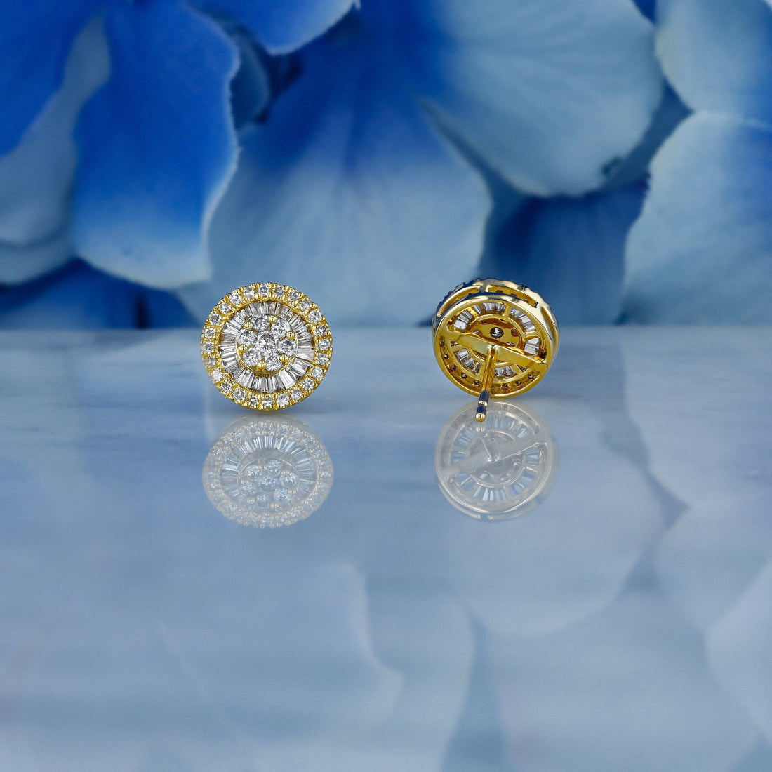 Aesthete Round Diamond Earring