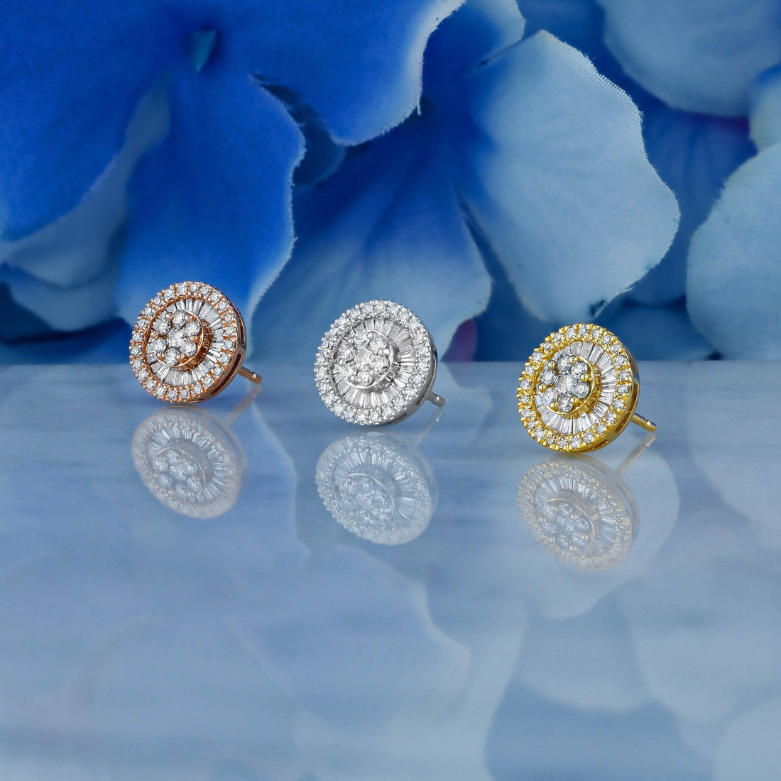 Aesthete Round Diamond Earring