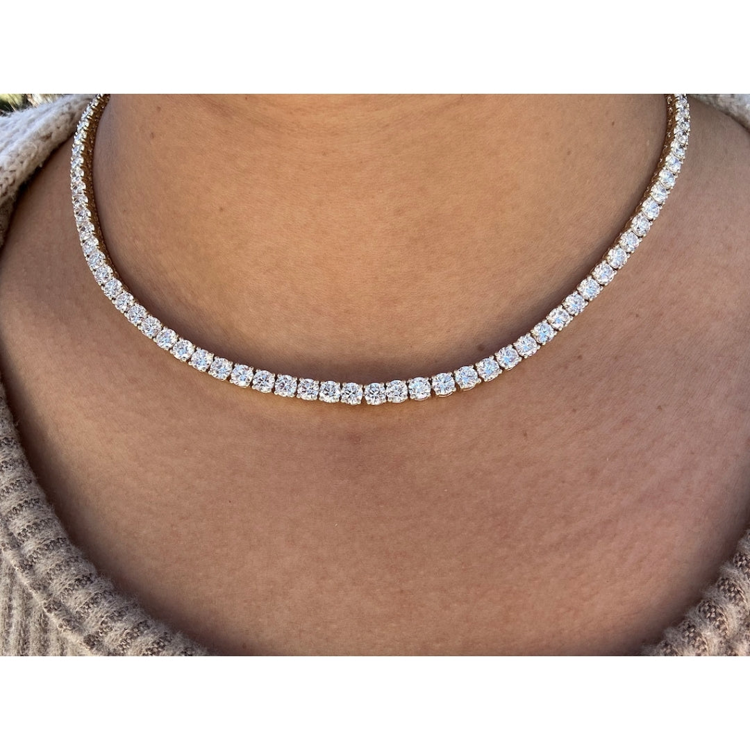 Fabulous Round Diamond Necklace