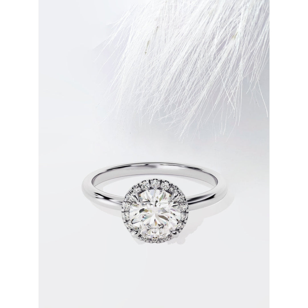 Unimaginable Round Shape Diamond Wedding Ring