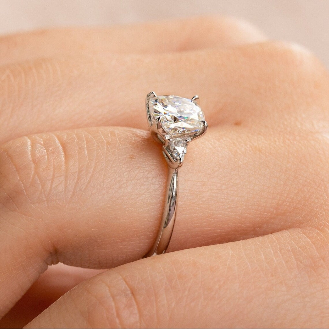 Fascinate Cushion Shape Diamond Wedding Ring