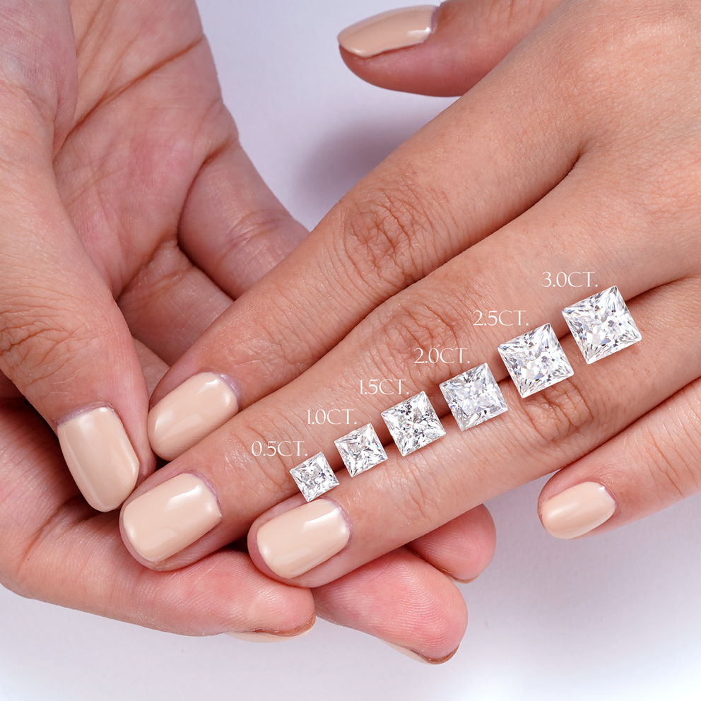 Ethically Princess Cut Diamond Ring