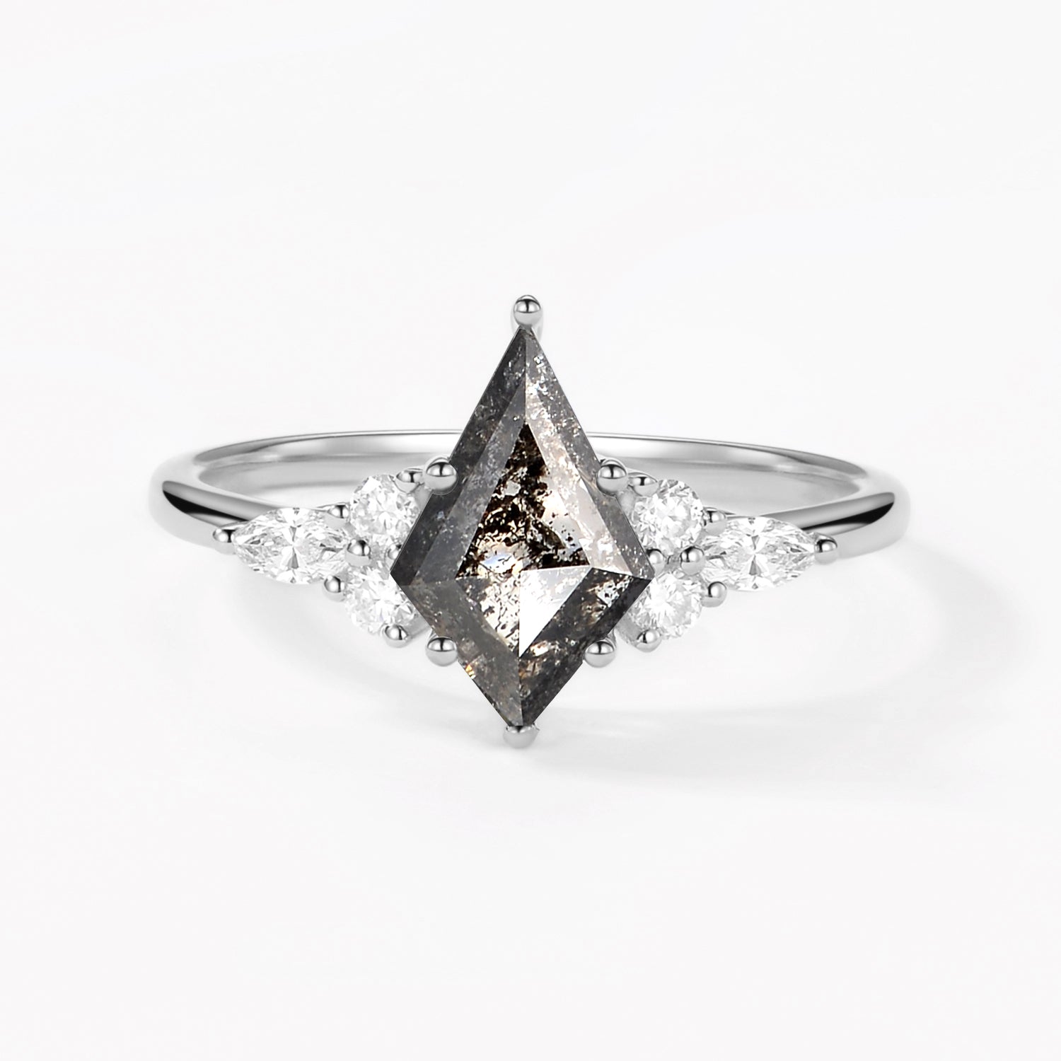 Hedonism 1.48CT Kite Diamond Wedding Ring