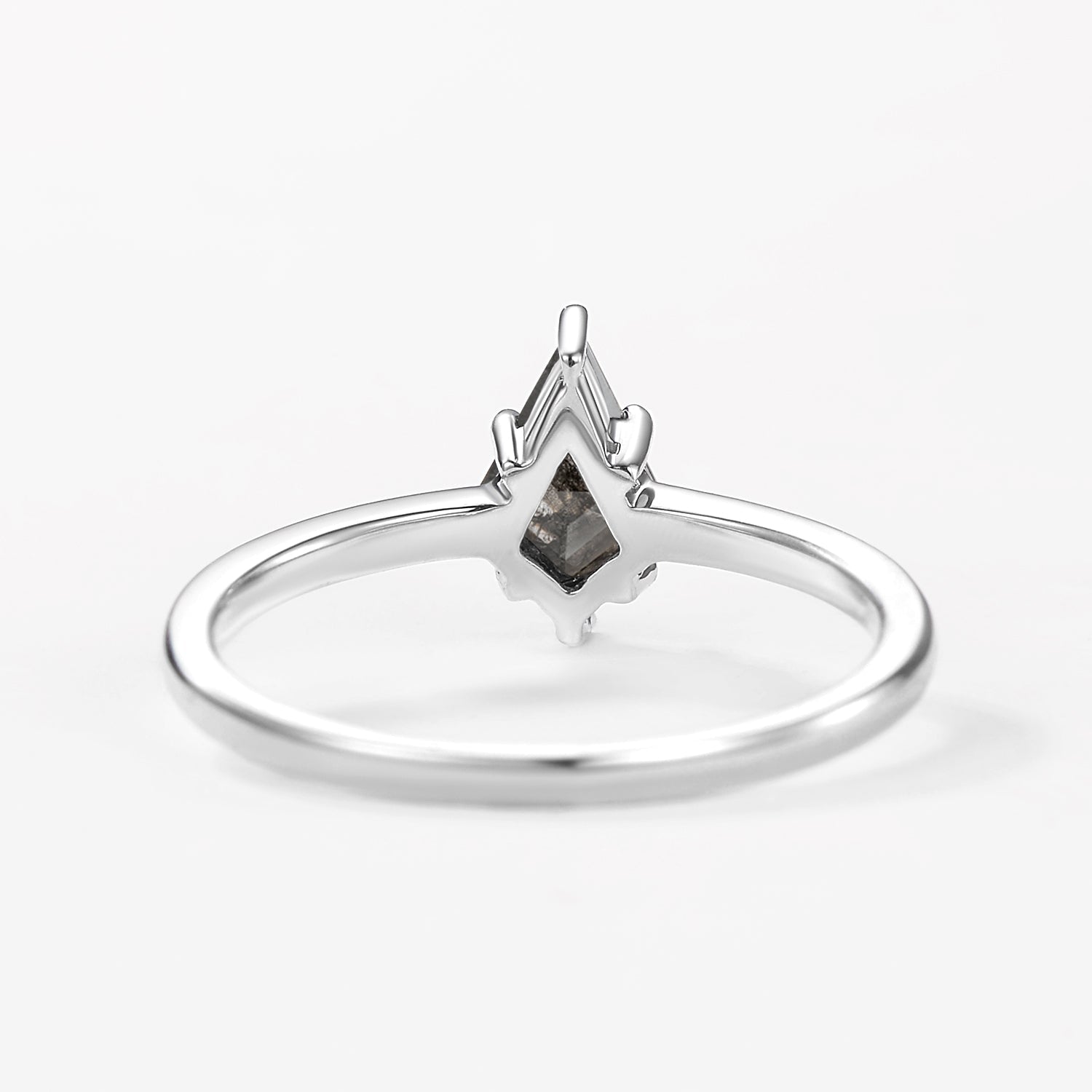 Modern 1.45CT Kite Diamond Anniversary Ring