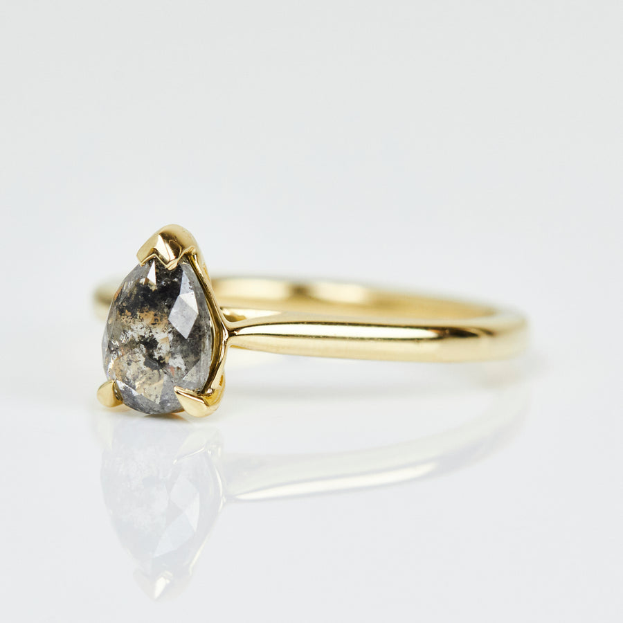 Dream 1.02CT Pear Cut Diamond Anniversary Ring