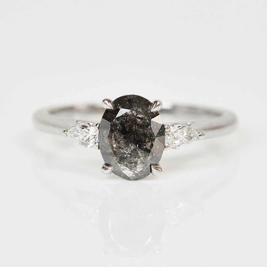 Serenity 1.90CT Oval Shape Diamond Engagement Ring