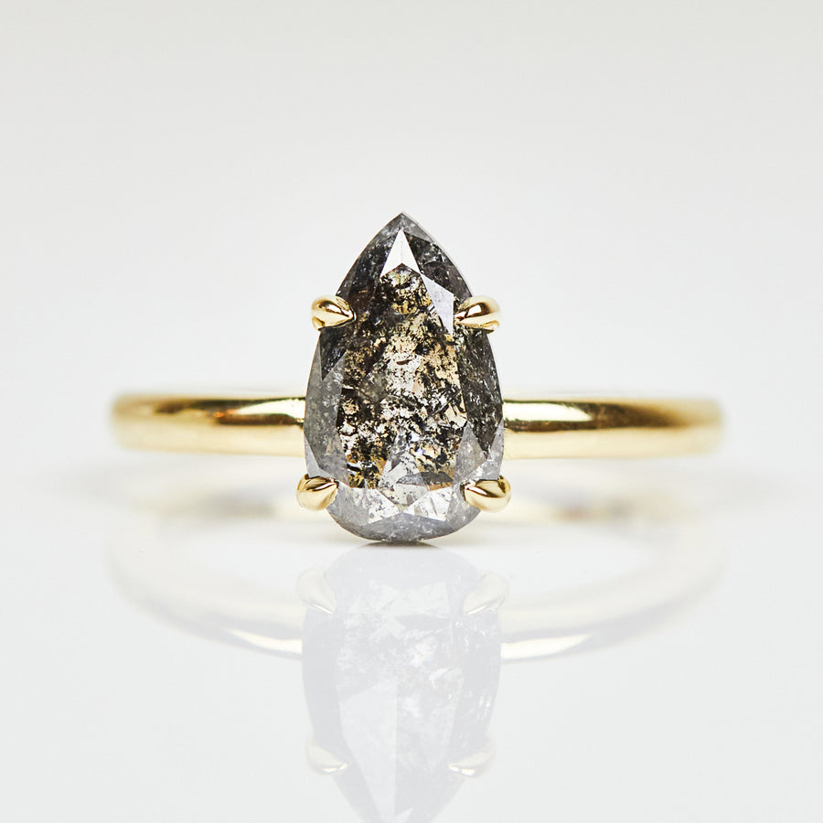 Devotion 1.20CT Pear Shape Diamond Cut Anniversary Ring