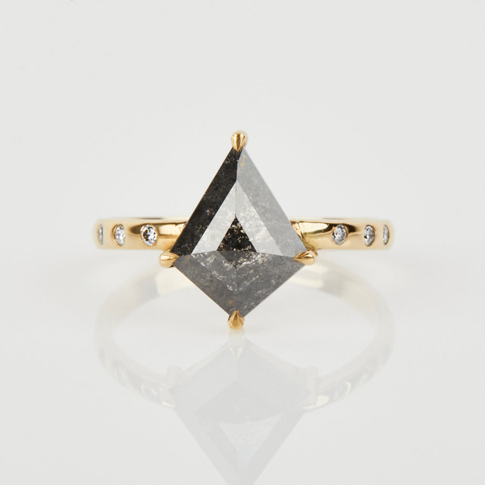 Aura 2.92CT Kite Shape Diamond Cut Engagement Ring