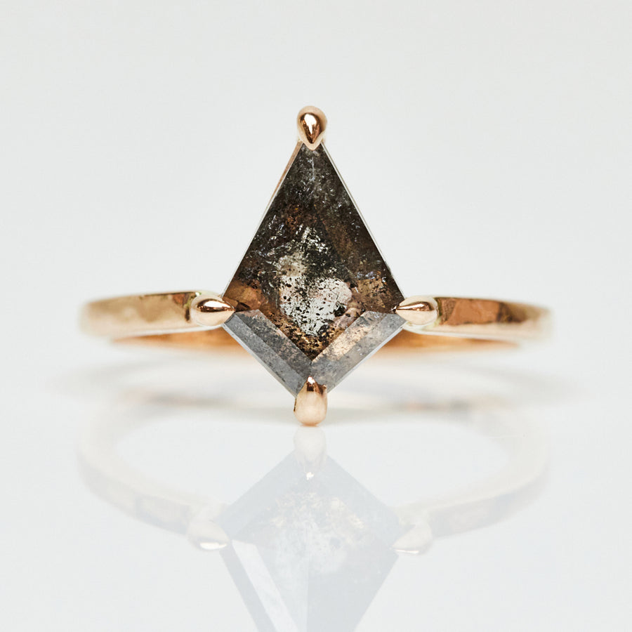 Legacy 1.01CT Kite Cut Diamond Hand Made Ring