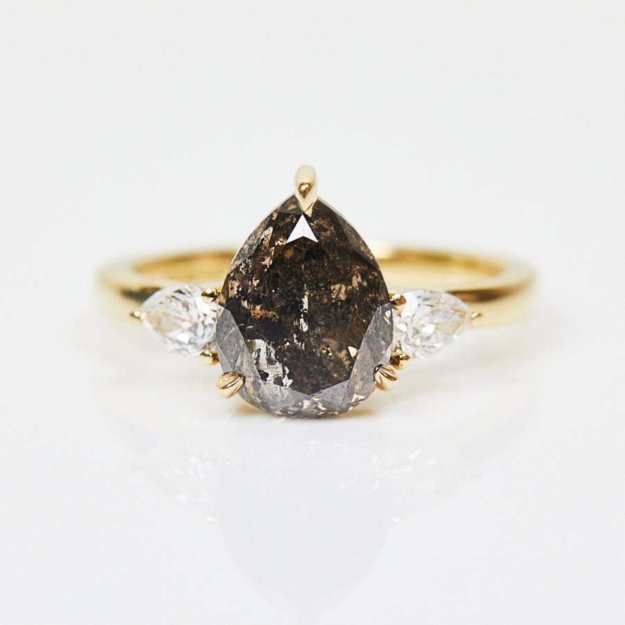 Setting 2.02CT Pear Shape Diamond Engagement Ring