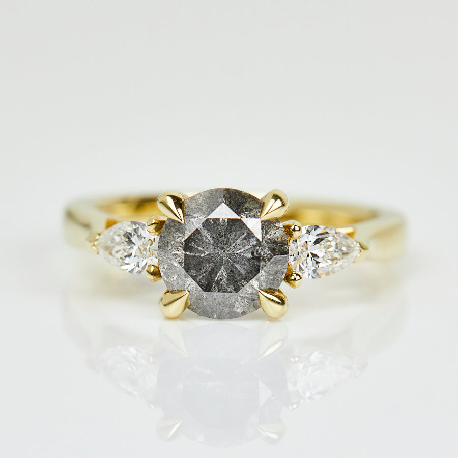 Forever 1.67CT Round Diamond Engagement Ring
