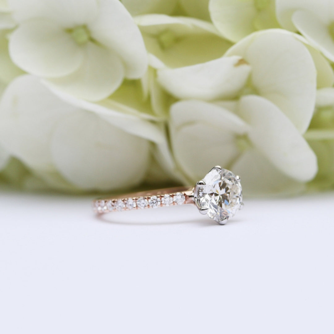 Unthinkable Round Diamond Wedding Ring