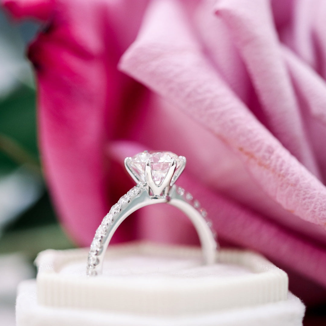 Unthinkable Round Diamond Wedding Ring