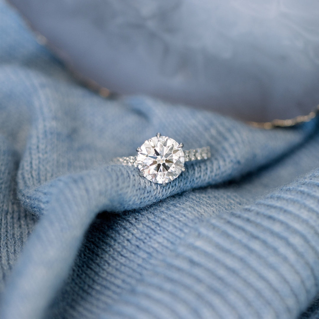 Unthinkable Round Diamond Wedding Ring